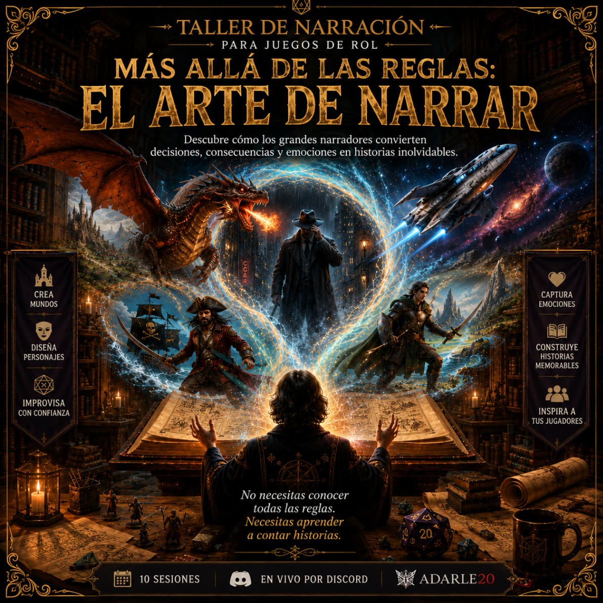 Más allá de las reglas: el arte de narrar