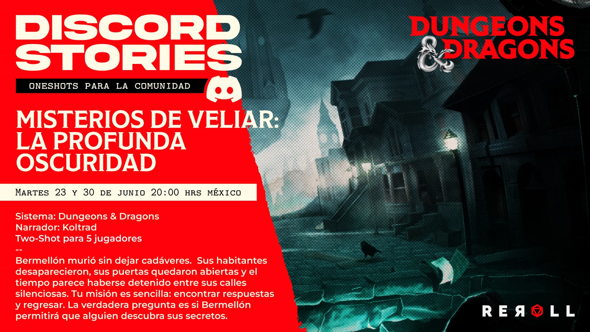 Misterios de Veliar: La profunda oscuridad