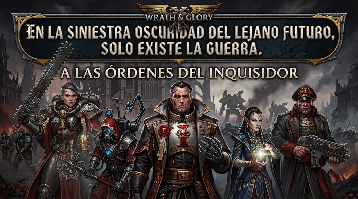 En la siniestra oscuridad del lejano futuro, solo existe la guerra. A las órdenes del Inquisidor.