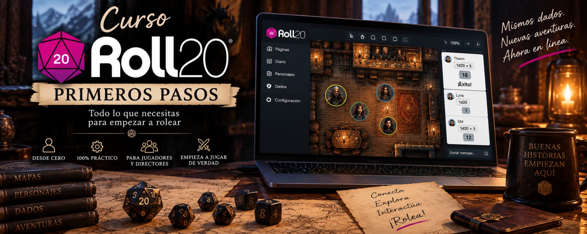 Roll20: Primeros pasos